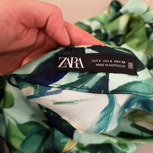 Zara high-waist flowing midi skirt - Picture 6 of 6